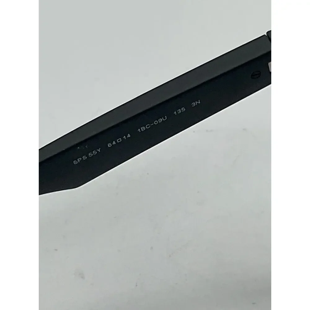 PRADA Sunglasses, SPS 55Y Matte Black/Silver